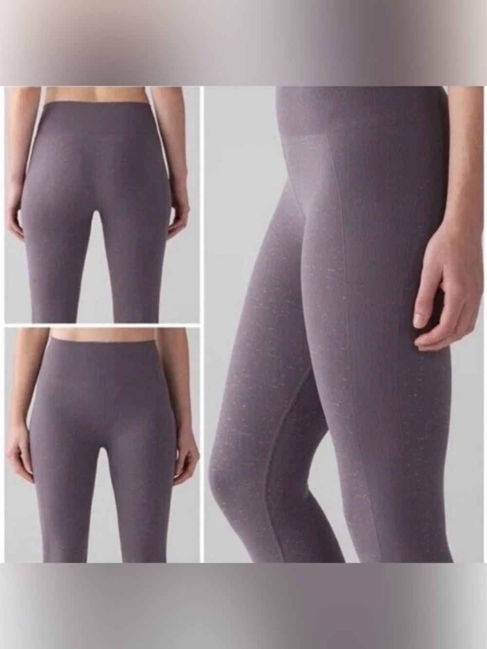 Lululemon Free To Flow 7/8 Tight
Magnum Purple / White Speckled Women’s size 2